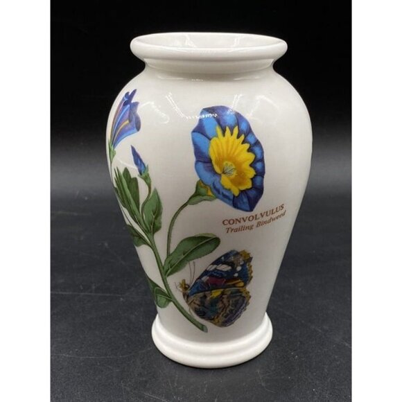 Portmeirion Botanic Garden Canton Vase Convolvulus Trailing Bindweed 5.25” - Picture 4 of 12